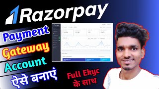 How To Create Razorpay Account  Razorpay Account Create in hindi  Best Payment Gateway in 2023 [upl. by Welcy]