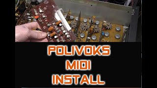 FORMANTA RUSSIAN POLIVOKS  Fitting a MIDI Kit [upl. by Olegnaid788]