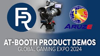 G2E 2024 Aruze  AtBooth Product Demo [upl. by Merrili]