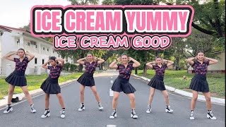 ICE CREAM YUMMY ICE CREAM GOOD  Dj KRZ Budots remix  Tiktok  Dance Workout ft Danza Carol Angels [upl. by Middle573]