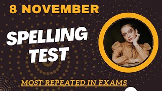 Top 3 PTE Spellings You Need to Know for REAL Exam Success PTE Spellings Practice TEST [upl. by Elocen]