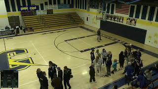 Carmichaels vs Monessen  Boys Varsity Basketball [upl. by Adiene568]