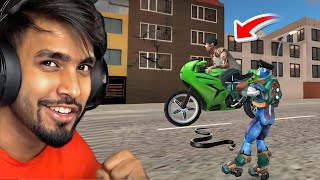 Rope Hero Buy A Flying Bike 2000  Vice Town Gameplay [upl. by Ahsinauj820]