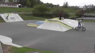 Skatepark St Wendel Wendelinus Park [upl. by Karilynn]