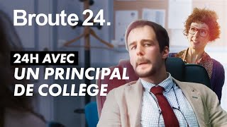 24h avec un principal de collège  Broute 24  CANAL [upl. by Ethbin847]