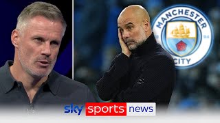 Is Pep Guardiola unsackable  Jamie Carragher discusses Manchester Citys current form [upl. by Aimit]