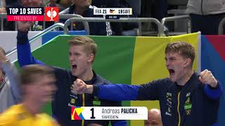 EHF EURO 2024 Highlights  Top 10 Paraden Handball EM 2024 [upl. by Tearle]