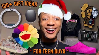 100 Christmas Gift ideas for TEEN BOYS 2023  teen gift guide [upl. by Azzil]