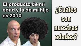 PROBLEMA DE RAZONAMIENTO MATEMÁTICO Hallar la edad [upl. by Hersh]