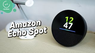 Amazon Echo Spot con Alexa  Review en español [upl. by Balcke]