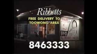 Ribbetts Restaurant Brisbane Advert Broadcast 1994 [upl. by Oneg]