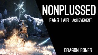 Nonplussed Fang Lair Achievement  Dragon Bones DLC ESO [upl. by Botzow]