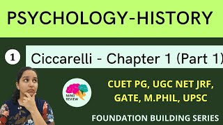 Ciccarelli Chapter 1  Part 1 History of Psychology  Mind Review [upl. by Adair]