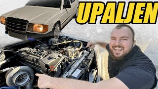 SUPERTURBO MERCEDES 190 JE ŽIV NOVI MOTOR UPALJEN 400HP PROJEKAT [upl. by Stilla229]