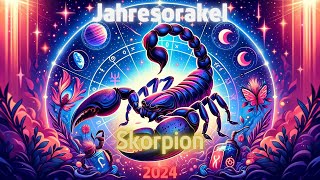 🔮 Skorpion 2024 Enthüllt Was bringt das neue Jahr Dein Sternzeichen Jahresorakel TarotHoroskop [upl. by Cristen]