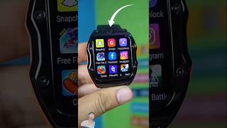 Gaming smartwatch ⚡4GB RAM 😯 PUBG working 🔥 shorts youtubeshorts watch [upl. by Sirenay]