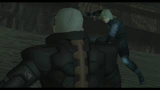 Metal Gear Solid 2  Raiden versus Solidus The Final Battle  Casting Theater ITA [upl. by Byrann]