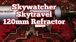 Amazing Skywatcher Startravel 120mm Refractor Telescope Unboxing Review Use [upl. by Parnas]