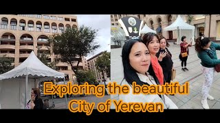 Exploring the beautiful City of Yerevan [upl. by Aivalf893]