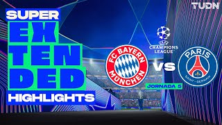 SUPER EXTENDED HIGHLIGHTS  Bayern Munich vs PSG  UEFA Champions League 2425  TUDN [upl. by Newel683]