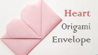 Origami Heart Envelope [upl. by Mobley]