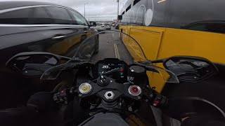 Surviving Daily Traffic with a Superbike  Akrapovic  4K Ep2 [upl. by Snider693]