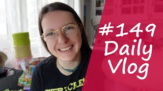 149  Wir bekommen eine XXL Garnlieferung  Daily Vlog  EINFACH Kathrin [upl. by Fanni]