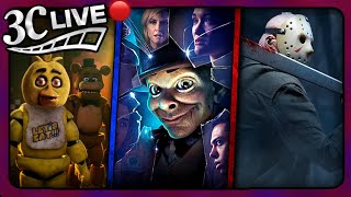 3C Live  Friday The 13th Goosebumps Review FNAF Movie Updates [upl. by Netsriik]