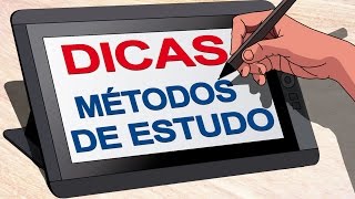 Dicas e métodos de estudo [upl. by Ahsad]