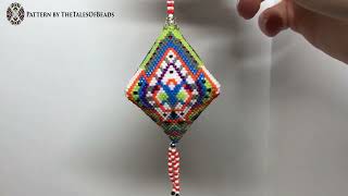 Carnival 3D Peyote Pod Beading Pattern amp Tutorial  Peyote Pod Patterns  Beaded Pod Tutorial [upl. by Amaryl768]