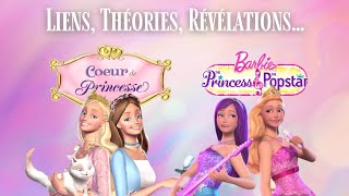 Barbie Cœur de Princesse 🦋 amp Barbie La Princesse et La Popstar 🎸 Liens Théories Révélations… [upl. by Htebezile]