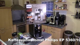 Philips EP536010 Kaffeevollautomat mit Milchkaraffe  Test [upl. by Muna161]