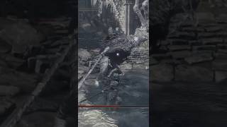 Iudex Gundyr gets touched by big metal stick darksouls3 ds3 from softwaregaming [upl. by Dougal552]