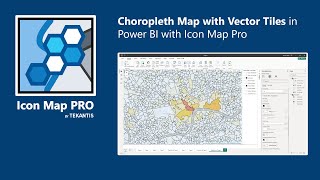 Creating a Choropleth Map bound to Vector Tiles with Icon Map Pro for Power BI [upl. by Vasos932]