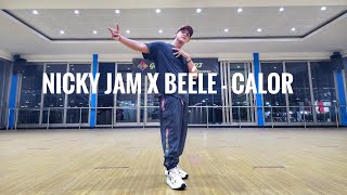 Nicky Jam X Beéle  Calor  ZUMBA  FITNESS  DANCE [upl. by Ruffi]