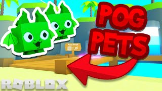 Pet Simulator X I SO BEKOMMST DU IMMER NOCH POG PETS  I Roblox Deutsch [upl. by Amora]