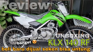 Review KLX 140 RF❗Trail paling dicari saat ini [upl. by Aehsal]