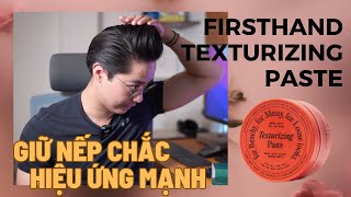 GROOMING REVIEW 83 Texturizing Paste  Firsthand Supply  Khô ráo kèm chút dính nhẹ hiệu năng tốt [upl. by Verine]