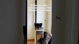 Installazione Stufa a pellet canalizzata ventilata klover 5 stelle Wifi e BRACIERE autopulente [upl. by Lewse439]