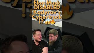 Kadyrovs Cybertruck Gets Hacked by Musk [upl. by Atinid]