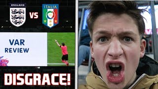 ENGLAND vs ITALY VLOG  VAR IS A DISGRACE [upl. by Viviene]