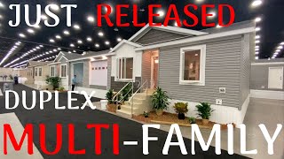 Just released multifamily duplex double wide mobile home Never before seen setup Home Tour [upl. by Gladi]