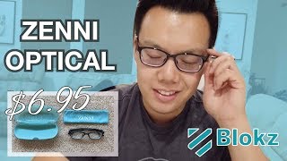 ZENNI OPTICAL W BLOKZ  CHEAPEST PRESCRIPTION GLASSES  Do they work [upl. by Guyon]