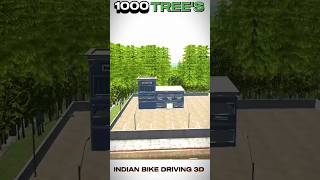 I Plant 1000 Trees 🌲Indian Bike Driving 3d shorts viralshorts trendingshorts [upl. by Grados149]