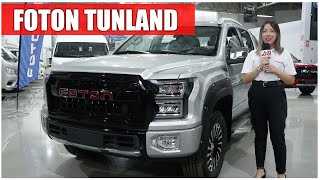 Novedades de Foton y su pickup Tunland  Incapower [upl. by Lucho35]