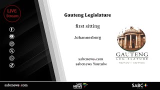 Gauteng Provincial Legislature holds first sitting [upl. by Lyrrad499]