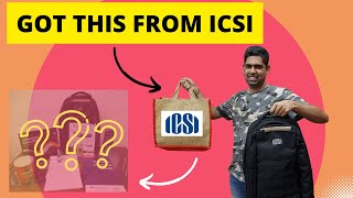 Got this Welcome Kit from ICSI National Convention  Unboxing  ICSI National Convention [upl. by Nwahsor]