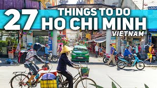 Best Things To Do in Ho Chi Minh City Vietnam 2024 4K [upl. by Maiocco808]