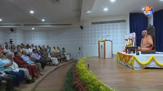 20180212  Dharwad  SDM Medical College  Discourse by H H Swamiji [upl. by Wolfy]