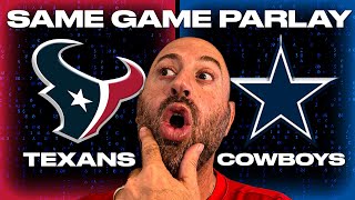 NFL Parlay Picks Texans vs Cowboys  NFL Picks Week 11 MNF [upl. by Ahcsim562]